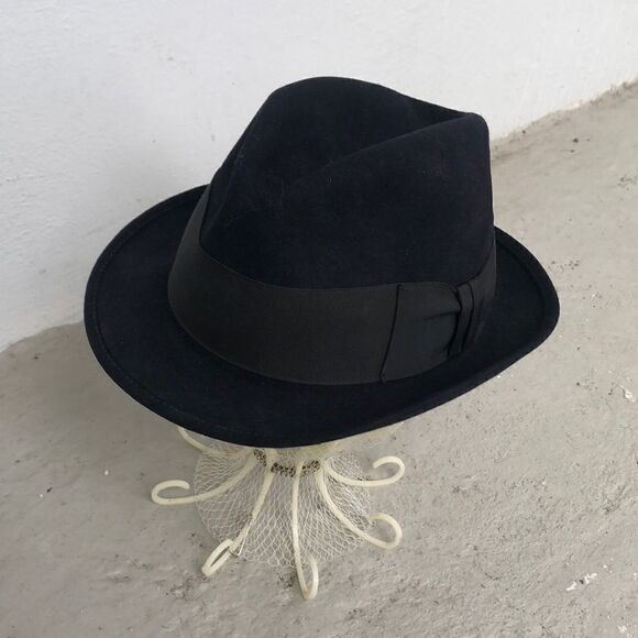 Vintage Stevens Hat Fedora - Picture 1 of 10